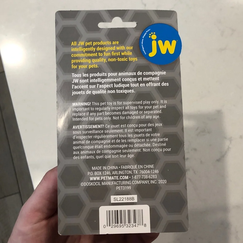 JW Zippy Mouse Cat Toy